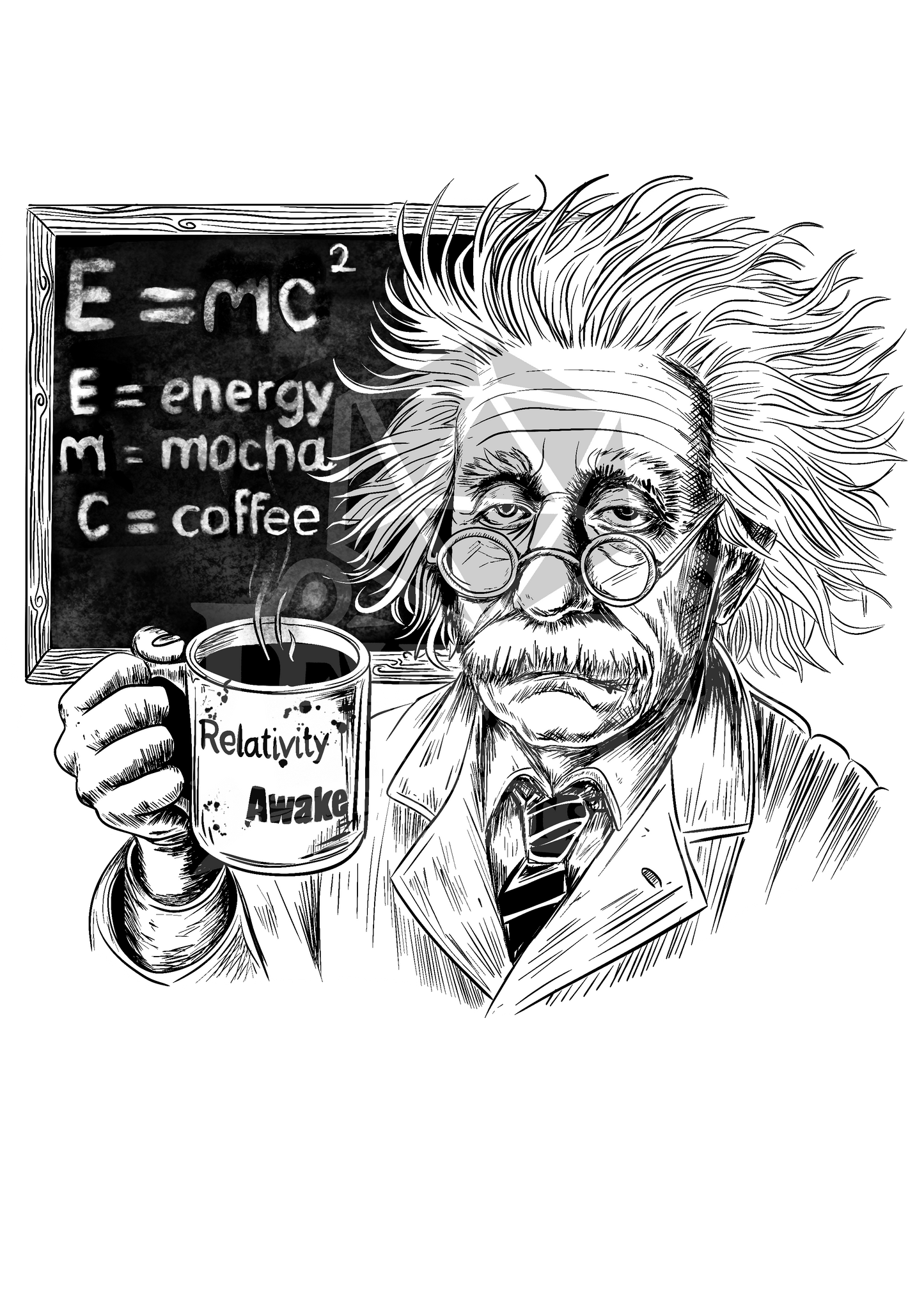 SCIENCE CORNER! Relativity awake! TSHIRT UNISEX