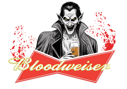 FANTASY FOOTBALL! "Bloodweiser!" TSHIRT UNISEX