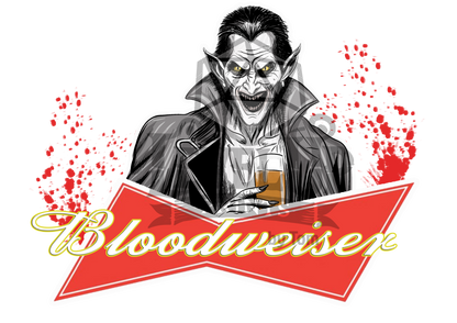 FANTASY FOOTBALL! Bloodweiser! Unisex Hoodie