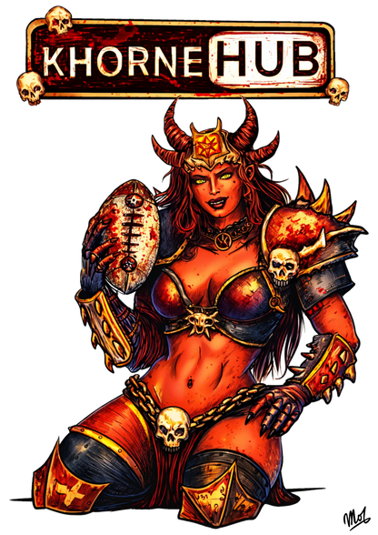 FANTASY FOOTBALL! KhorneHub! TSHIRT UNISEX